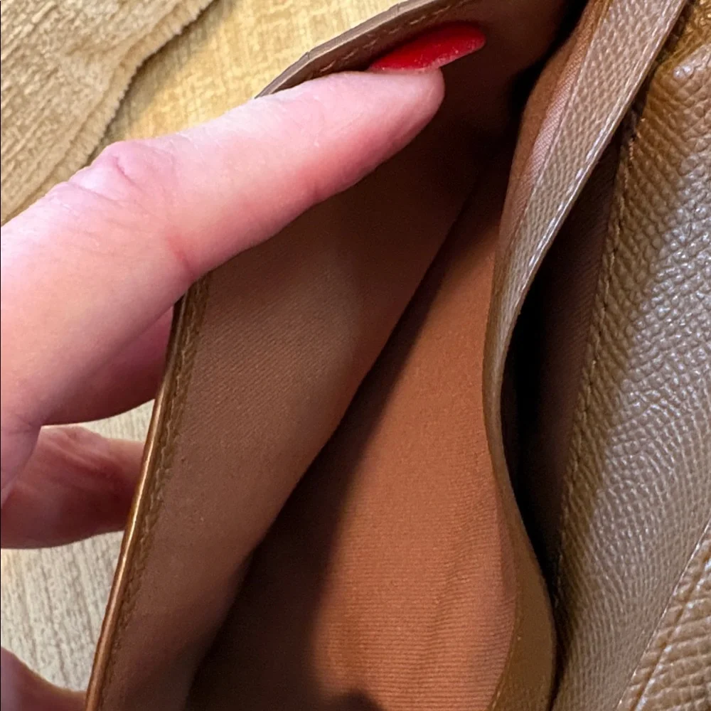 Coach Brown Leather Pouch - Picture 7 of 11